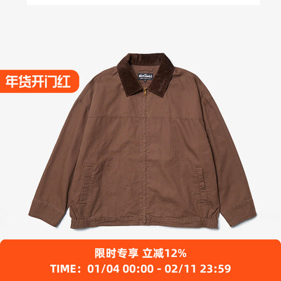 WILD THINGS RURAL DUCK JACKET 经典户外夹克 拼接领外套