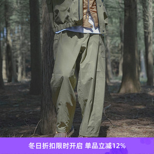 3L特氟龙面料机能性户外运动休闲长裤 WHEELS 男女款 WIND and