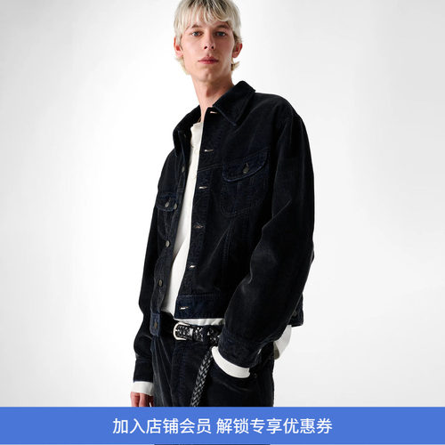 STUDIO NICHOLSON JACKETS - TRUCKER JACKET 男装灯芯绒夹克外套