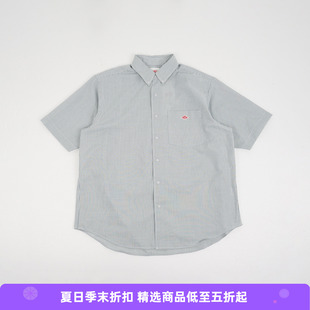 DANTON DOT BUTTON B.D. SHIRT S/S 男装凉爽牛津短袖衬衫