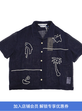 INSULAiRE 岛民 Hand-Embroidered Voyage Shirt手工刺绣航海衬衫