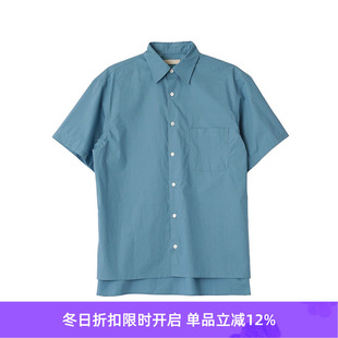高支棉经典 REGULAR 衬衫 短袖 款 SHIRT COLLAR BOXY YOKE
