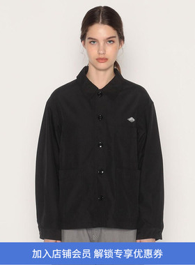 DANTON PCP_COVERALLS 女装休闲翻领大口袋工装夹克外套