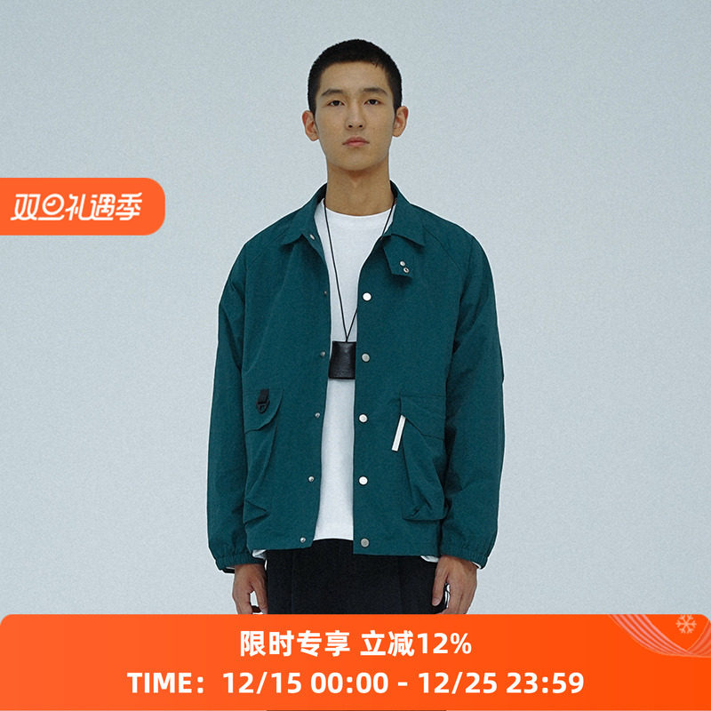 PRIMEE军事风教练夹克外套