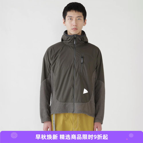 and wander air fleece f/z hoodie 男女超轻柔软高保暖连帽夹克