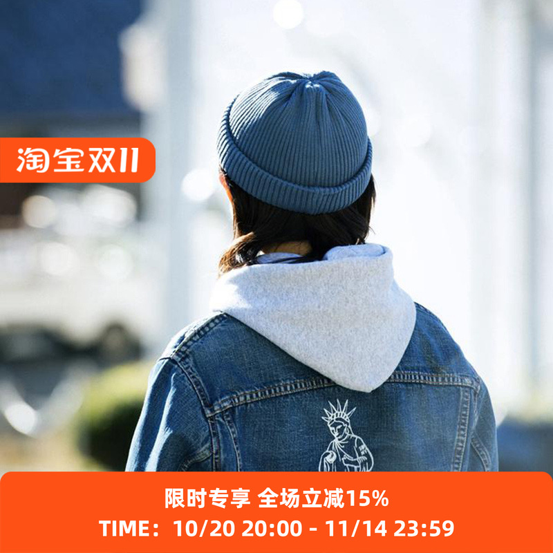 RoToTo纯棉针织帽日本制