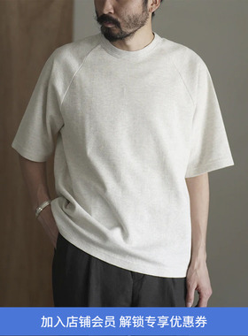 blurhms Rough&Smooth Thermal Raglan 舒爽透气华夫格插肩袖T恤