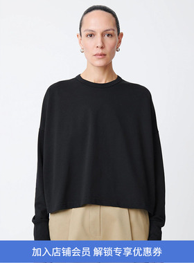 STUDIO NICHOLSON WOMENS LONG SLEEVE T-SHIRT女式经典款长袖T恤