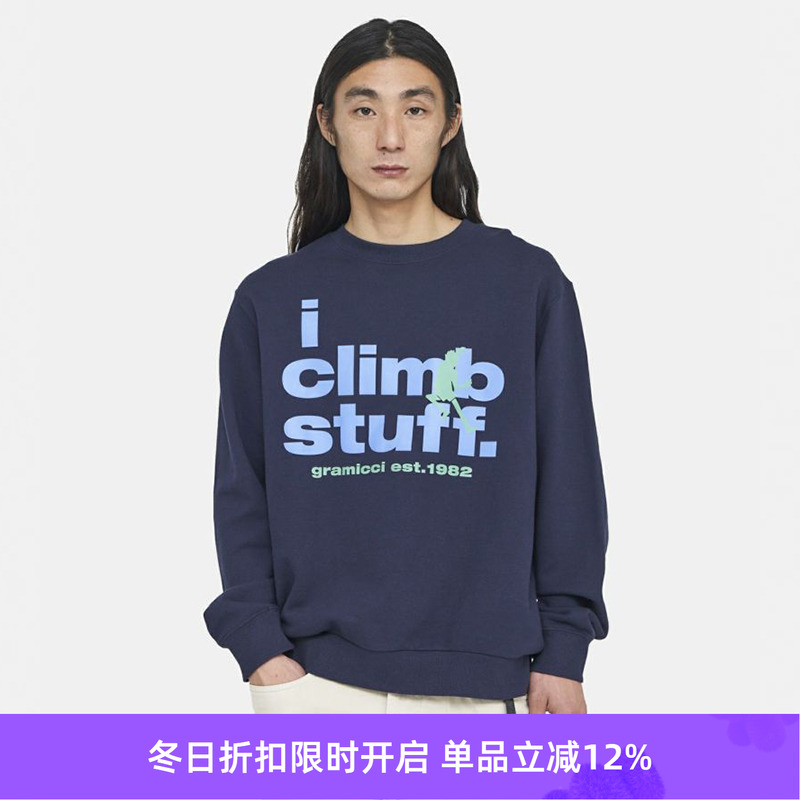 GRAMICCI印花套头长袖卫衣