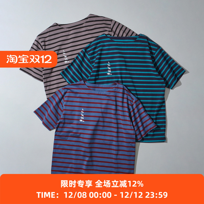 MountainResearch船领短袖T恤