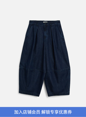 YMC DEADBEAT TROUSER 男装有机棉成衣染色宽松阔腿裤