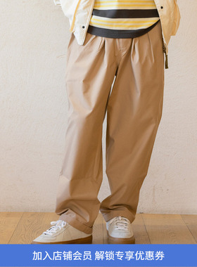 PRIMEE Two Tuck Five Pockets Tapered Pants双摺锥形休闲长裤