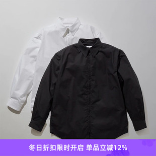 Cotton Shirt 透气高支棉拉链长袖 KUON 衬衫 Zip