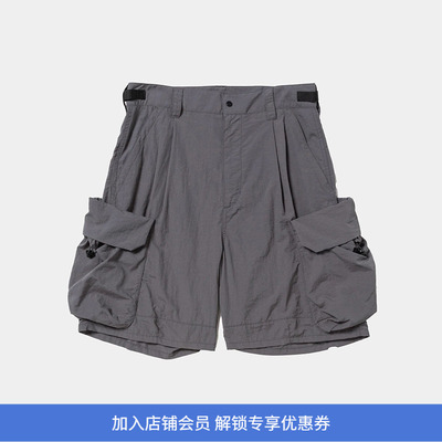 meanswhile Nylon Luggage Cargo 防水防紫外线军事风工装短裤