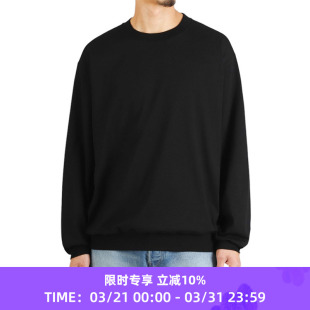 ROOTSTOCK 长绒棉丝绸混纺吸湿保温长袖 Silk T恤 blurhms