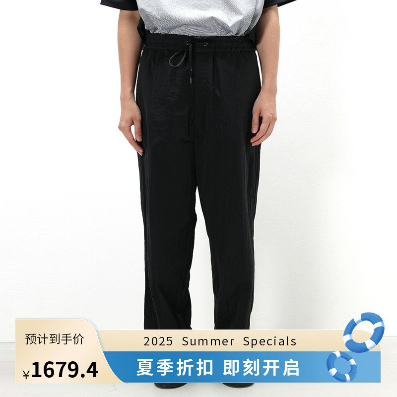 FumitoGanryu盐缩尼龙休闲长裤