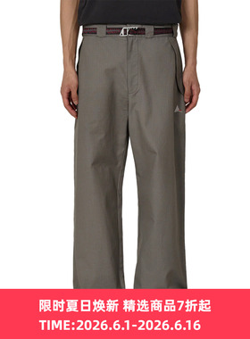 ROA CENTIPEDE Buckle Chino Pant 宽松直筒长裤