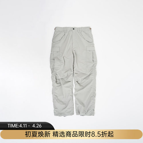 nanamica ALPHADRY Field Cargo Pants 吸湿透气面料军事风工装裤