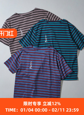 Mountain Research Animal Border Tee 经典动物刺绣船领短袖T恤