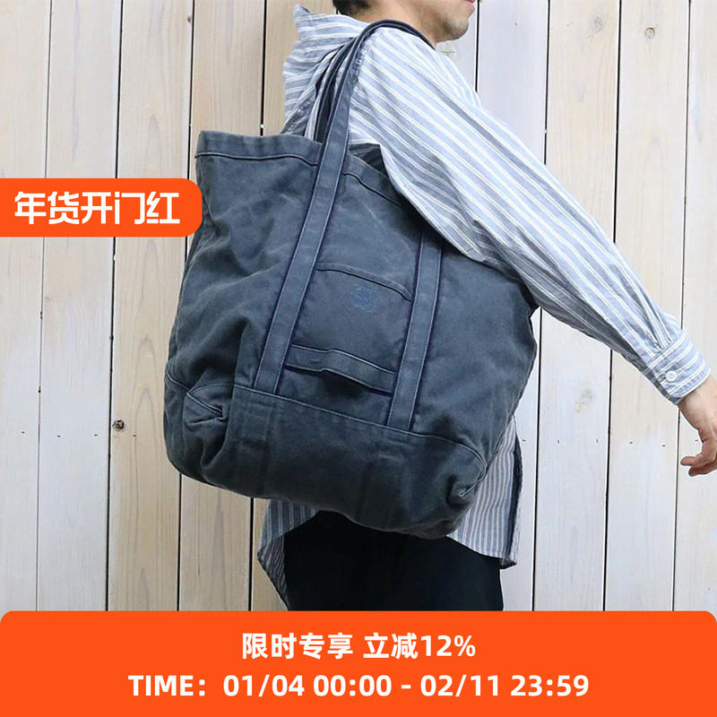 hobo TOTE BAG HEAVY CANVAS 日本特制染色6号厚质帆布手提托特包,箱包皮具/热销女包/男包,时尚帆布包,淘宝优惠券,粉丝福利购,淘宝优惠卷