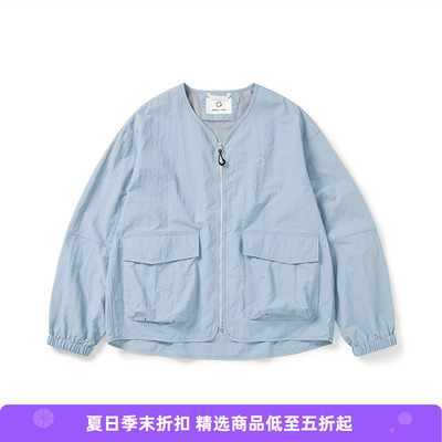 WHEELSandWIND无领夹克