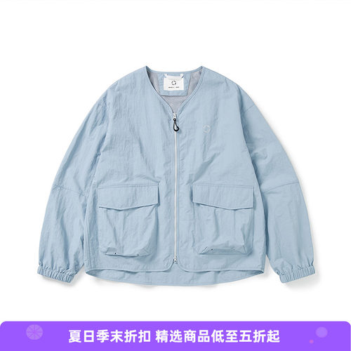 WHEELSandWIND无领夹克