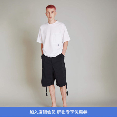 F/CE廓形工装裤大口袋短裤
