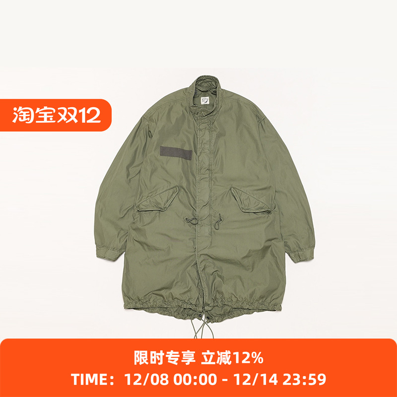 orslow M-65 FISH TAIL COAT 男女中性款军事复古鱼尾大衣 风衣