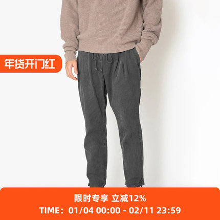 hobo RTISAN EASY PANTS 天然染色系绳工装裤 休闲长裤