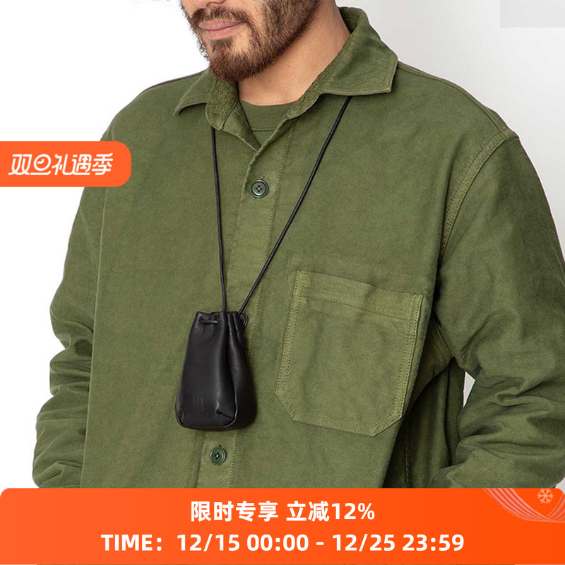 hobo本职人手工制牛皮小挂包