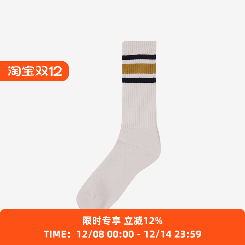 DECKA复古风格运动男袜