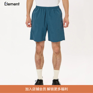 Goldwin Shorts 户外系列纯色宽松运动短裤 Nylon