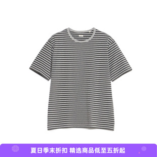 nanamica Stripe Jersey 男女中性款Coolmax透气干爽条纹短袖T恤