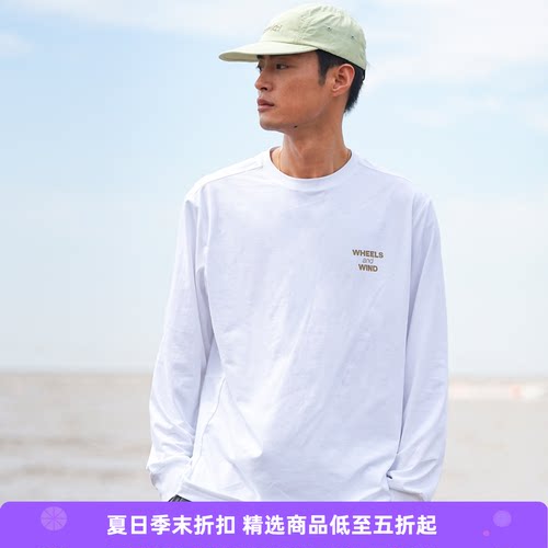 WHEELSandWIND圆领运动T恤