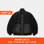 Memory Twill×Dnim meanswhile 牛仔拼接军事风立领夹克外套