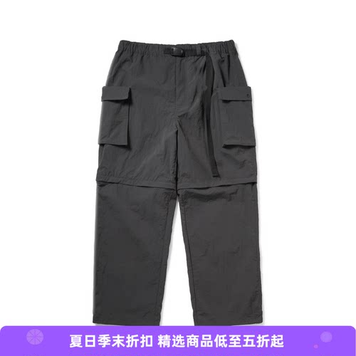 PRIMEE尼龙塔夫绸可脱卸长裤