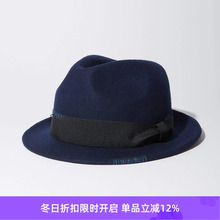 KUON Sashiko Fedora Hat 日本手缝刺子礼帽