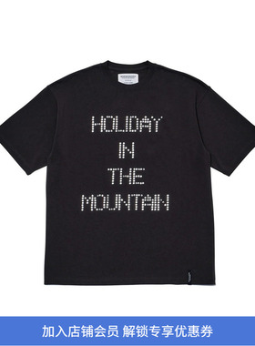 Mountain Research Rivetee (H.I.T.M.) 铆钉拼贴圆领短袖T恤