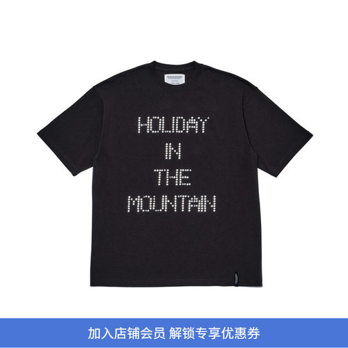 Mountain Research Rivetee (H.I.T.M.) 铆钉拼贴圆领短袖T恤
