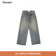 Denim Wide Pants DAIRIKU 长裤 洗水做旧廓形牛仔裤