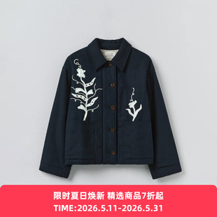 TOAST Applique Pea Shoot Jacket 女装刺绣廓形夹克
