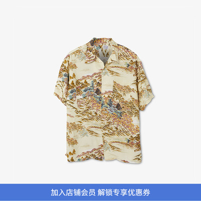 orslow夏威夷短袖衬衫