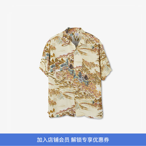 orslow夏威夷短袖衬衫