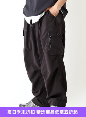 and wander oversized cargo男女防水防撕裂宽松廓形机能风工装裤