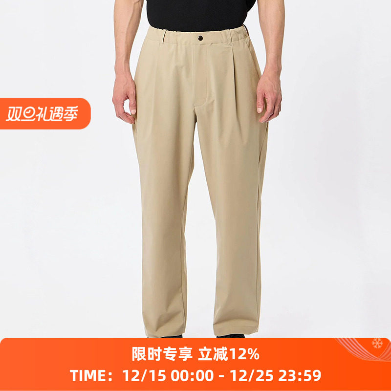 Goldwin One Tuck Tapered Light 轻量伸缩性防泼水休闲锥形裤