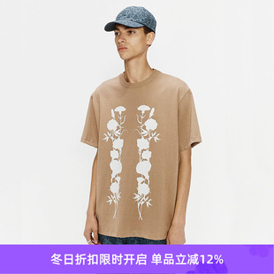 Mute the STANDARD TEE 圆领T恤 Song 印花短袖 for