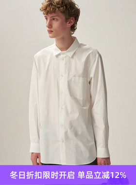 ATON SUVIN BROAD STANDARD SHIRT 印度长绒棉长袖衬衫