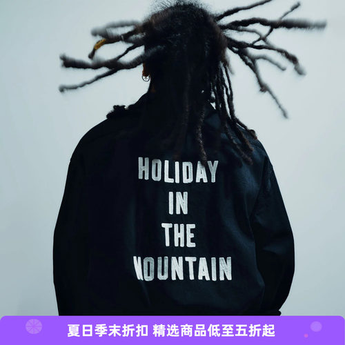 Mountain Research H.I.T.M. Shirt 自然落色薄型刺绣牛仔衬衫