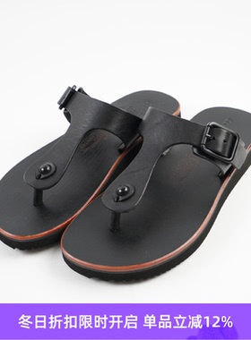 Alternative Country Leather Sandel 美式复古 V底 牛皮夹脚拖鞋