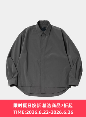 meanswhile Breathable Side Slit L/S SH透湿透气防水机能性衬衫